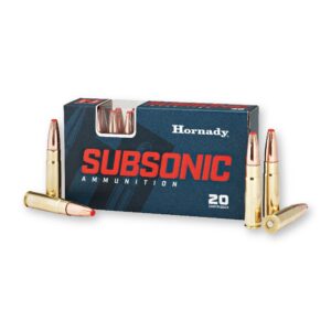 300 AAC Blackout - 190 gr Sub-X Subsonic - Hornady (80877) - 200 Rounds