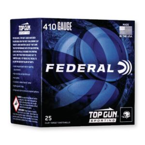 410 Bore - 2.5" 1/2 oz Shot - Federal Top Gun (TGS412149) - 250 Rounds