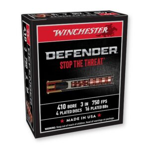 410 Bore - 3" 4 Defense Discs/16 BB - Winchester PDX1 Defender (S413PDX1) - 100 Rounds
