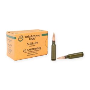 5.45x39mm - 65 gr FMJ - TelaAmmo - 300 Rounds