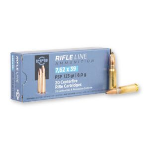 7.62x39mm - 123 gr PSP - PPU (PP739P) - 1000 Rounds
