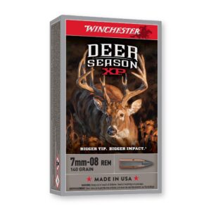7mm-08 Rem - 140 gr EP - Winchester Deer Season XP (X708DS) - 200 Rounds