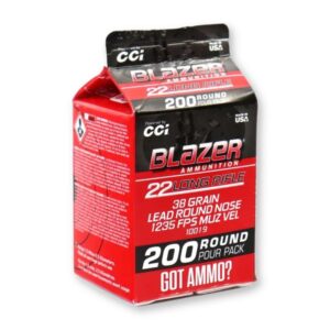 22 LR - 38 gr LRN - CCI Blazer (10019) - 2000 Rounds