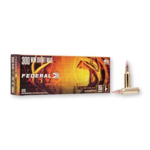 300 WSM - 165 gr SP - Federal Fusion (F300WSMFS1) - 200 Rounds