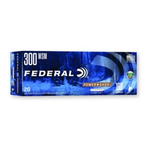 300 WSM - 180 gr SP - Federal Power-Shok (300WSMC) - 200 Rounds