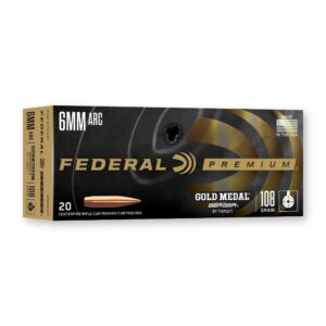 6mm ARC - 108 gr OTM - Federal Gold Medal (GM6ARCBT1) - 200 Rounds