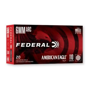 6mm ARC - 110 gr TMJ - Federal American Eagle (AE6ARC1) - 200 Rounds