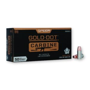 9mm - 135 gr JHP - Speer Gold Dot Carbine (59GDC1) - 1000 Rounds